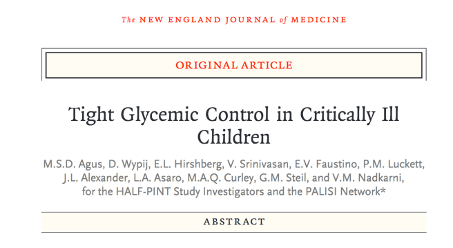 NEJM Glycemic